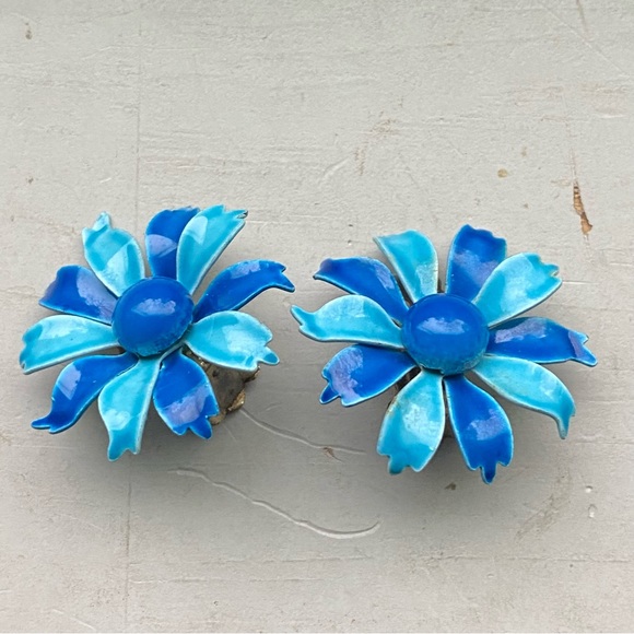 Clip on vintage earrings - Picture 7 of 7